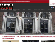 Tablet Screenshot of boulevardglassandmetal.com